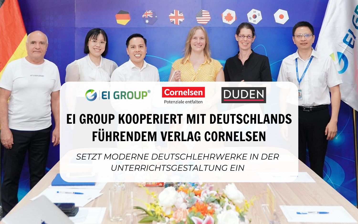EI Group kooperiert mit Deutschlands führendem Verlag Cornelsen - EI ...